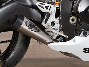 M4 GP full system with stainless TITANIUM muffler